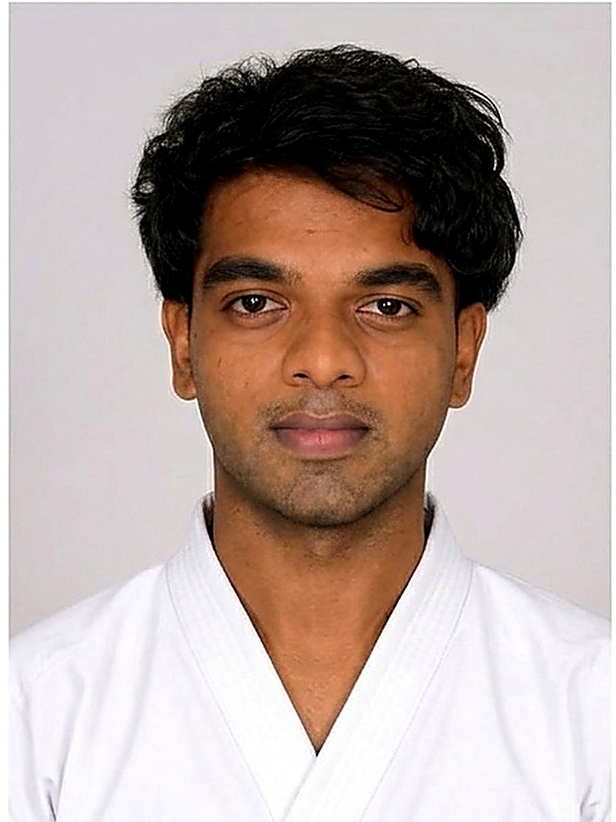 Arvind Acharya, karate instructor at Nippon Karate Club